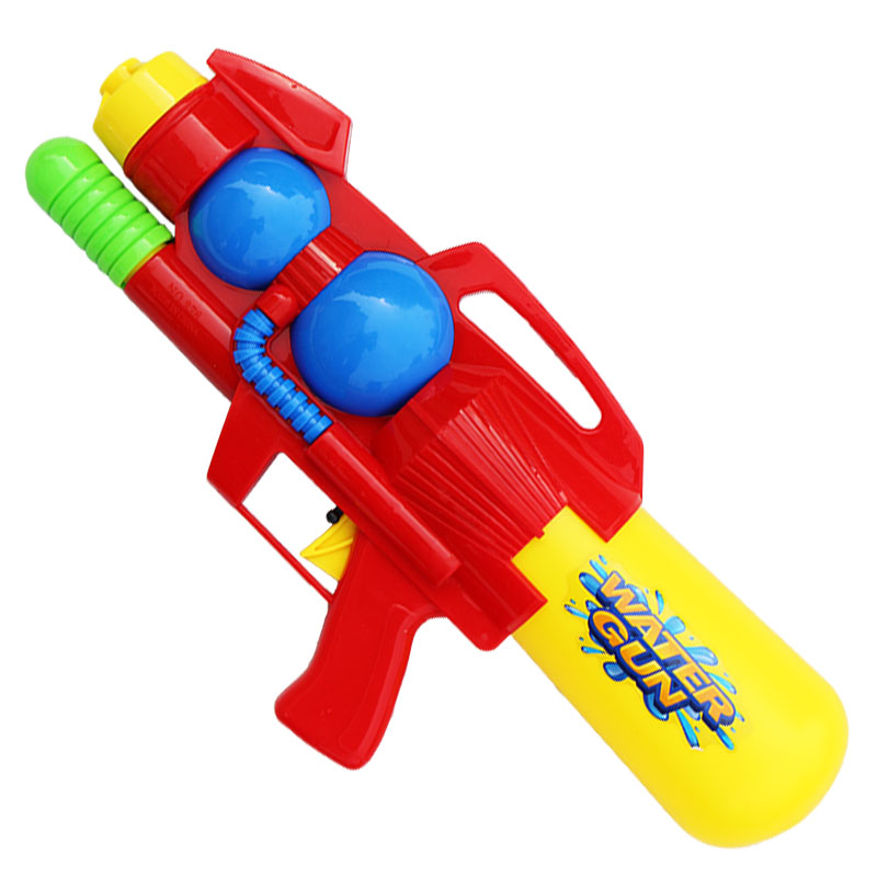 夏天儿童喷水枪玩具背包男女儿童高压抽拉玩沙水抢户外沙滩戏水枪