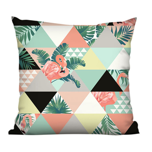 视觉传达毕业展作业文创企业logo礼品印制抱枕来图定制方枕靠垫