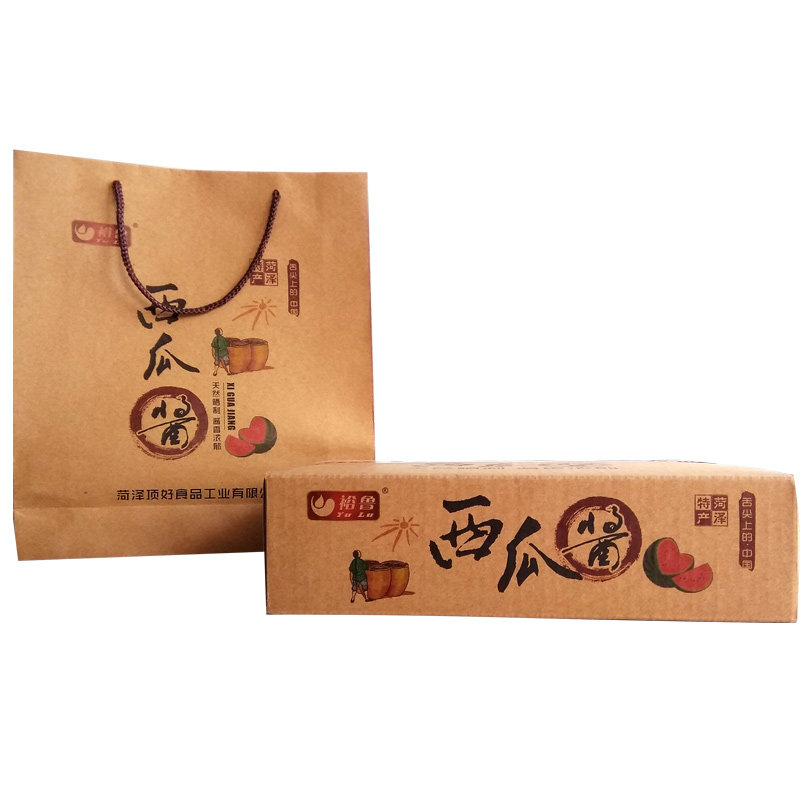 菏泽特产纯手工裕鲁西瓜酱拌饭