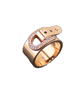 m家经典现货镶钻腰扣女时尚款