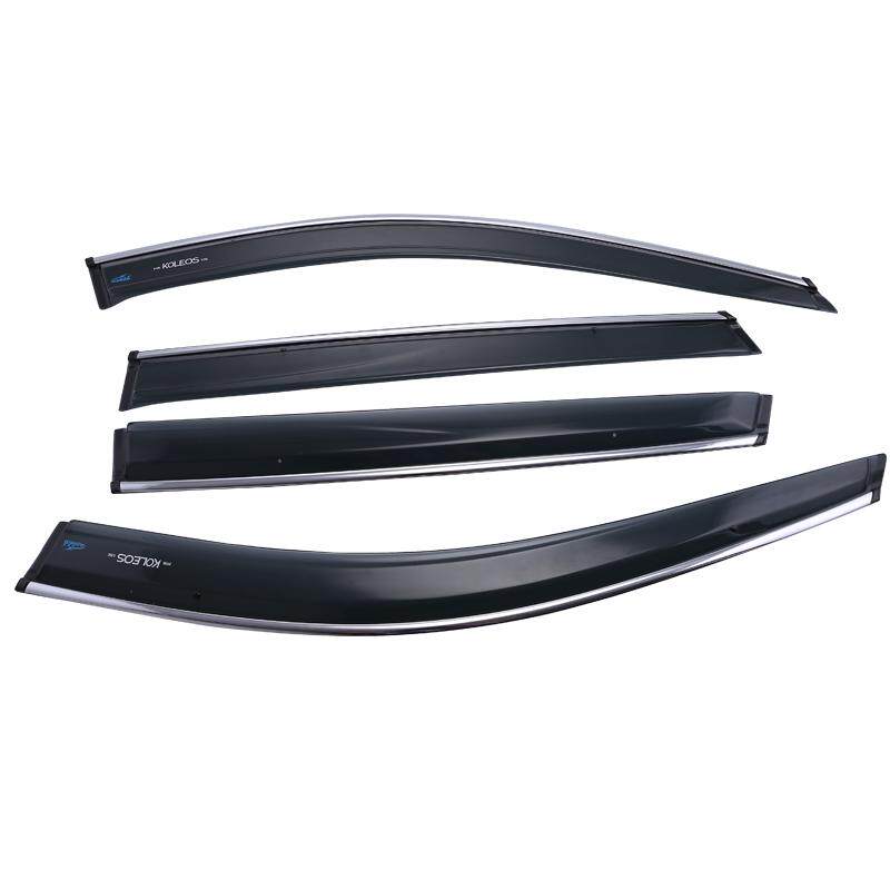 专用于2017-19款雷诺全新科雷傲晴雨挡车窗遮雨板挡雨板改装用品