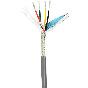 TRVVP高柔性屏蔽线2芯3芯4芯国标镀锡铜芯耐弯耐油防冻拖链信号线