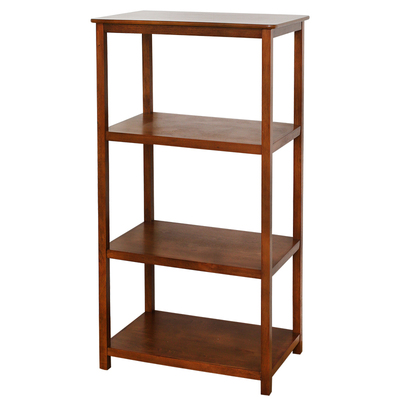 实木厨房置物架微波炉电器收纳架