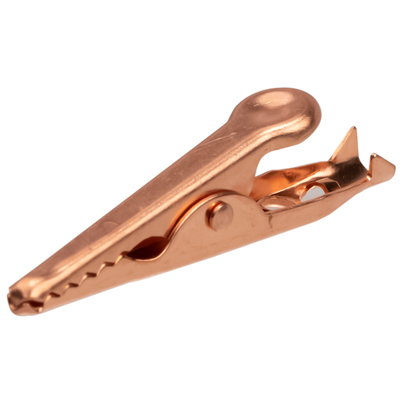 新款改良加厚/大号10A小号/紫铜鳄鱼夹 纯铜长度28\43毫米大电流