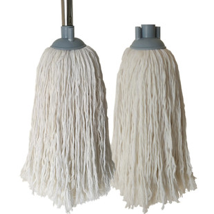 纯棉棉线拖把轻便普通托把全棉墩布头老式地拖家用圆头拖把线包邮