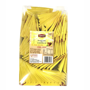 立顿E100精选红茶叶独立纸包装酒店客房专用袋泡茶包2g*100小包