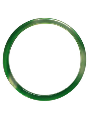 袖里乾坤汉服绿玉髓手镯 古风玉石女玛瑙镯子手饰环 一物一图包邮