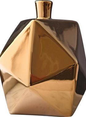 几何风立体五角星陶瓷软装摆件