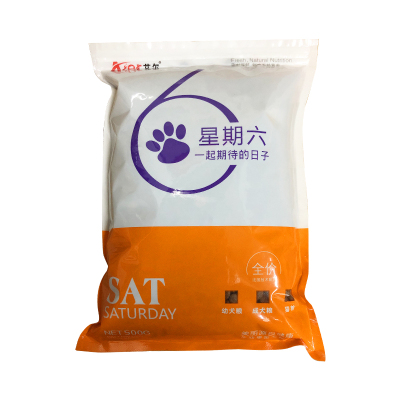 艾尔星期六牛油果成犬粮金毛拉布阿拉泰迪博美成年狗粮500g*3包