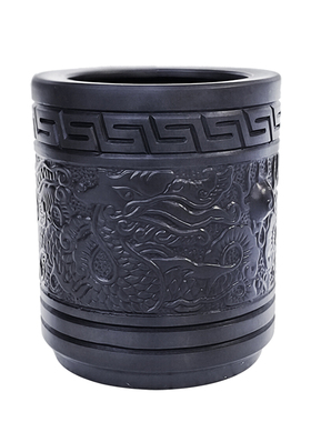 纯手工高档笔筒学生实用商务摆件