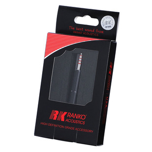 美国RANKO龙格3.5mm转4.4mm公母转换平衡插头4.4转3.5耳机转接头