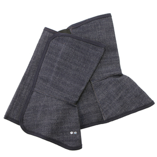 电焊鞋盖帆布鞋套电焊脚盖脚套工人工作劳保焊工焊接脚套防烫隔热