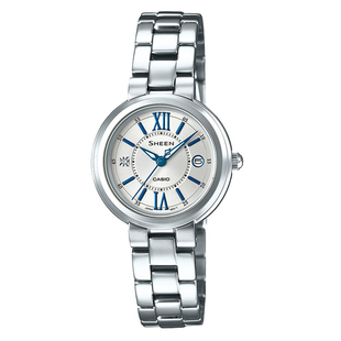 卡西欧女士手表简约时尚sheen女款正品名牌品牌星空女表SHE-4528