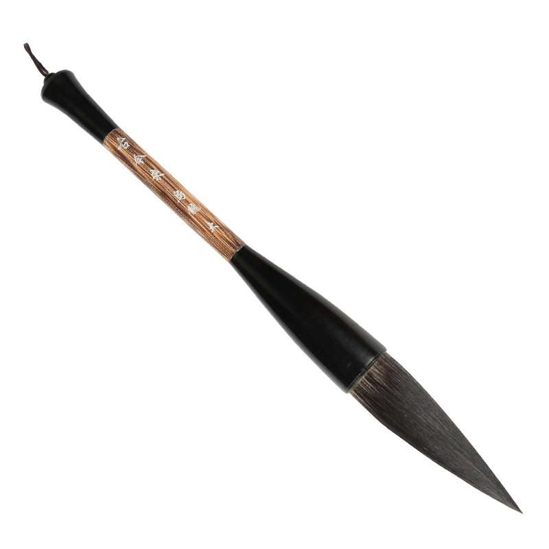 古今来特大号鼠毫斗笔套装大毛笔粗手抓乌龙提斗抓笔纯鼠须写对联春联大字榜书专用狼毫大楷长杆大号超大抖笔