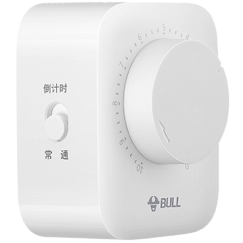 公牛定时器开关插座电动车手机充电倒计时关电源插头GN D-3 D-7