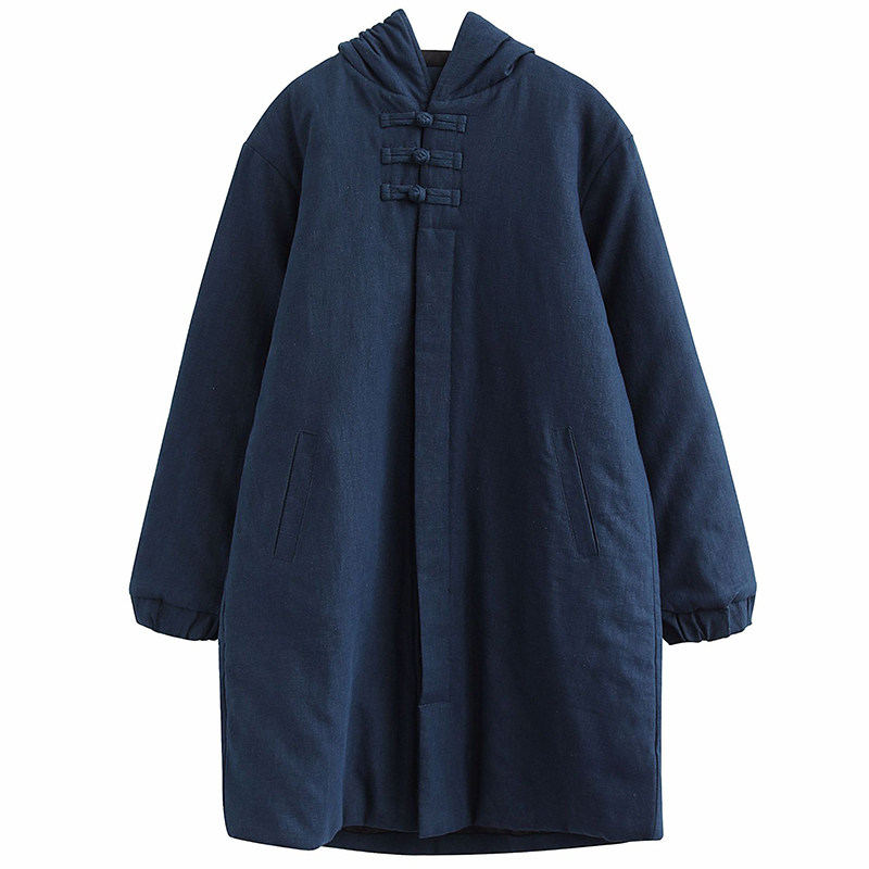中国风男士棉衣冬加厚棉服外套