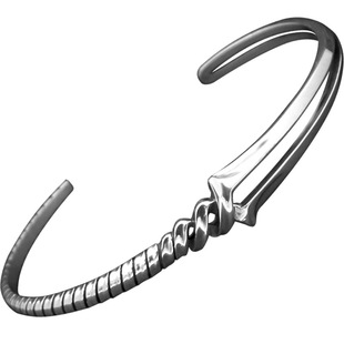 动漫配饰EVA郎基努斯之枪手镯男款高级感镯子钛钢手环潮手饰品