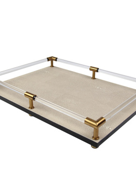 客厅厨房卧室摆件托盘茶几装饰品