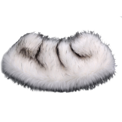 秋冬狐狸毛仿皮草套头新娘女头套