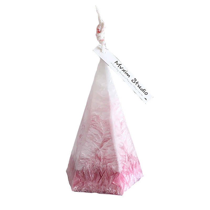 限时包邮mvxim彩色渐变冰花香薰蜡烛闺蜜生日婚庆七夕送伴手礼物