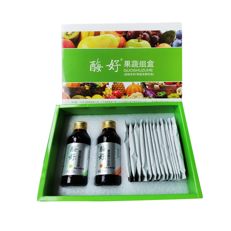 臺灣原料酵素粉肝膽排腸排酶好孝素套裝果蔬酵素美容院新品升級版