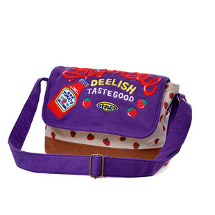 rough包包女包新款2024春秋季日系手提包中国风刺绣单肩包斜挎包