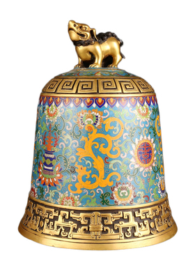 摆件鎏金珐琅彩复古装饰品景泰蓝