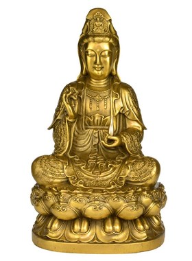 中式工艺品家居观音佛像