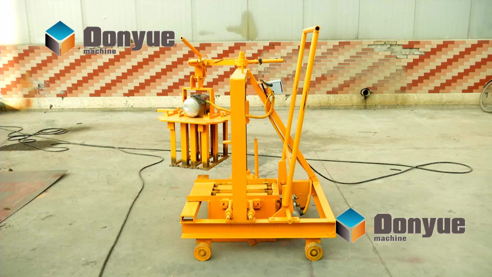 Dongyue Egglayer Block Machine Qt 403a Egg Laying Brick Making