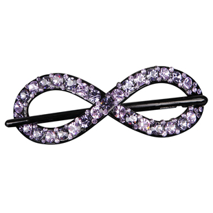 发簪插梳韩版发夹发卡头饰8字头簪顶夹马尾扣夹子盘发发饰发梳叉