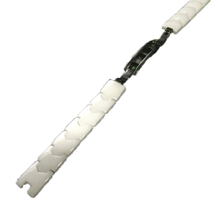 白色陶瓷凹口表带 女 得意鸟daybird kezzi 通用配件手链 4mm