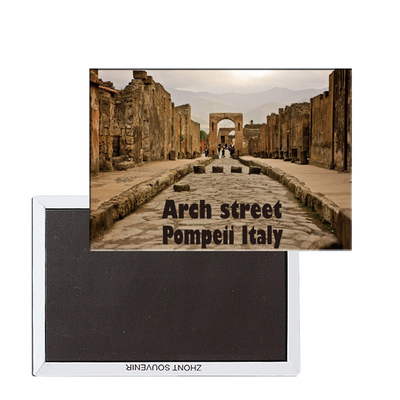 卡通意大利庞贝古城磁性冰箱贴