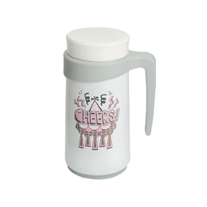 台湾牛头牌304不锈钢真空保温杯办公居家泡茶水杯随手杯带手柄