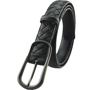 小羊皮编织腰带女真皮细针扣牛仔裤腰带女士皮带时尚休闲百搭bv08