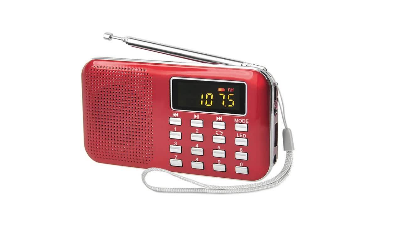 portable am fm radio with bluetooth