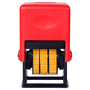 陈百万打码机手动日期印章打生产日期打码机印码机食品包装超市日期可调年月日打码器速干油墨D4