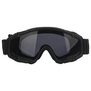战术兵FMA战术风镜护目镜 防暴防风沙抗冲击骑行CS弹道头盔导轨版