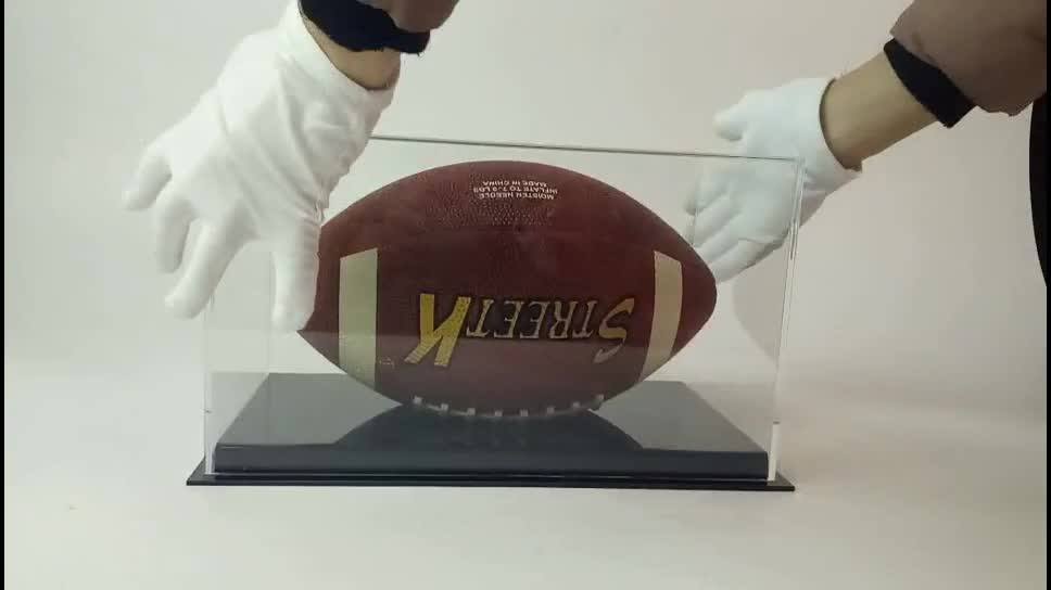 Grand Stand Plastic Football Display Case Styrene Football Holder Buy