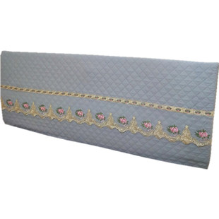 加高加大床头罩软包布艺保护套1米1.5米1.8米2.4米全包靠背防尘罩