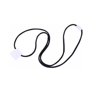 卡富仕创新卡夹扣挂绳微弹力圆绳工作牌证件卡套绳子胸牌胸卡挂带员工姓名职务牌工作证工牌识别卡吊绳定制做