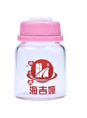 防漏玻璃标准口径储存杯袋奶瓶