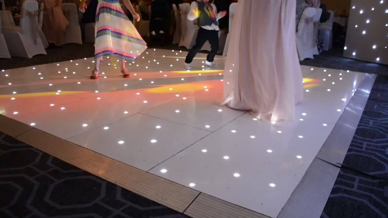 2x2ft White Starlit Acrylic Used Dance Floor For Sale Buy New Start