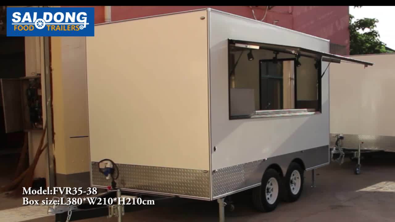 Functional Mobile Container Kitchen/food Trailer/fast Food Van Buy