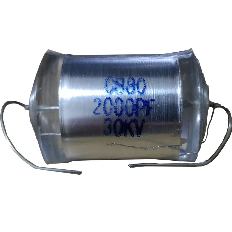 CB80 轴向引线式聚苯乙烯薄膜高压电容器CB80-30KV-2000PF/3000PF