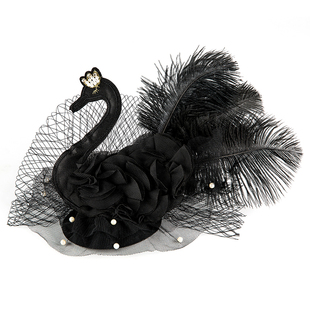 女童新款红色礼服公主裙头饰生日走秀演出刘海发饰花童钻石皇冠