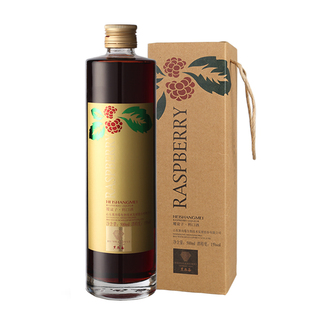 黑尚莓树莓酒 15%vol加强型覆盆子酒利口高度果酒500ml