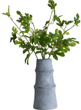 禅意中式无花果花艺仿真绿植假花