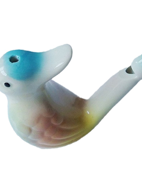 陶瓷会叫口哨紫砂玩具孔雀