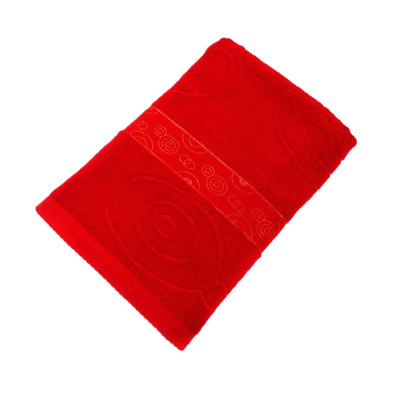 红色回礼纯棉加厚浴巾成人