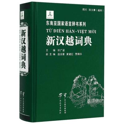 新汉越词典精装版东南亚语言辞书系列顾问越南阮文康祁广谋著汉语越南语汉语字词典工具书广西教育出版社其它语种工具书中小学工具